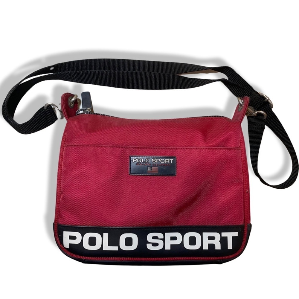 Vintage 90s Polo Sport Cross Body Messenger Bag
